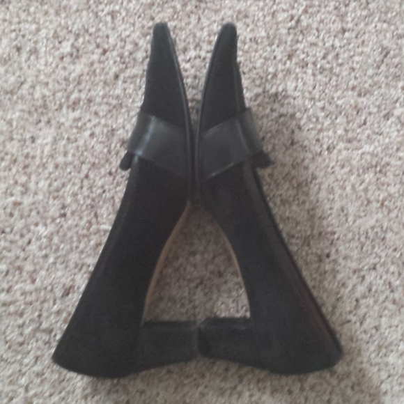 Coach Hailey Woman's Shoe 6.5 M Black Suede - Picture 5 of 8